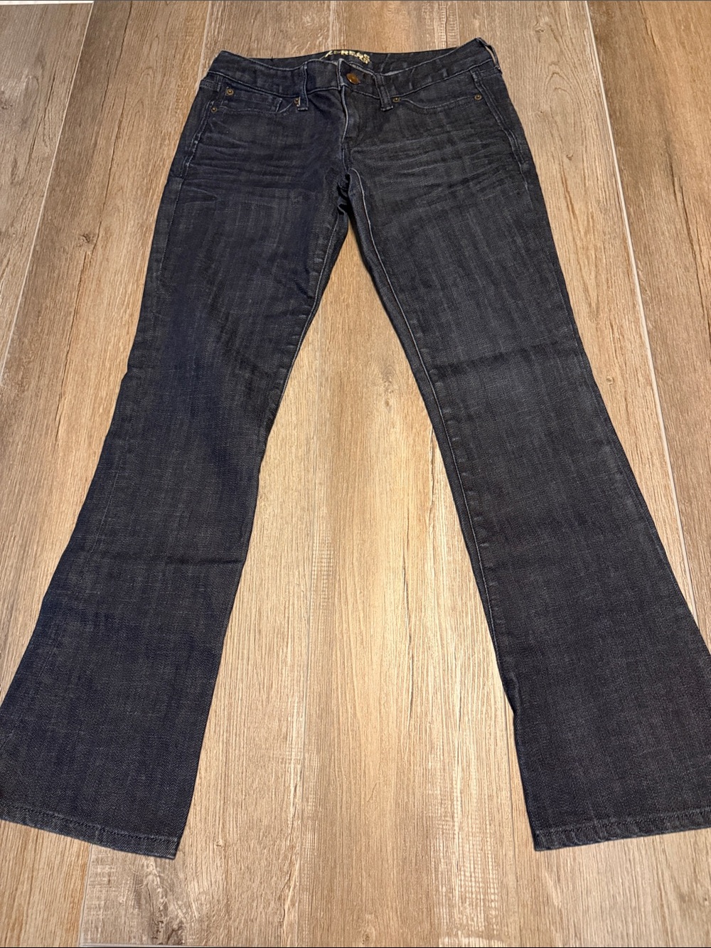 Express Women's Dark Indigo Bootcut Jeans